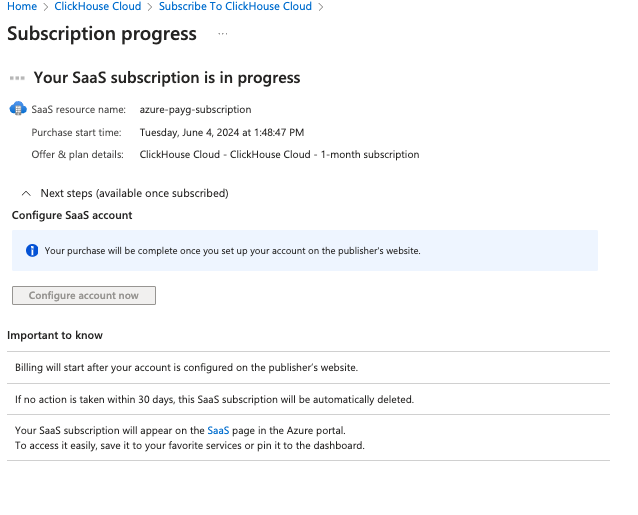 Форм�а регистрации ClickHouse Cloud